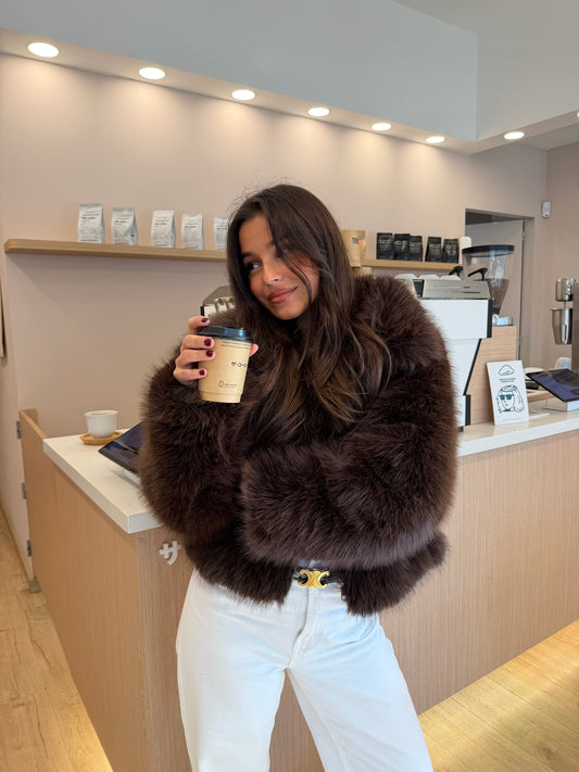 Cocoa Fur Jacket