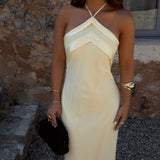 Riviera Dress in Light Yellow - SHIPPING/ENVIO FROM 12/08 to 19/08