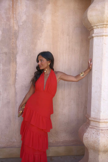 Manila Dress in Red - Pre-Order