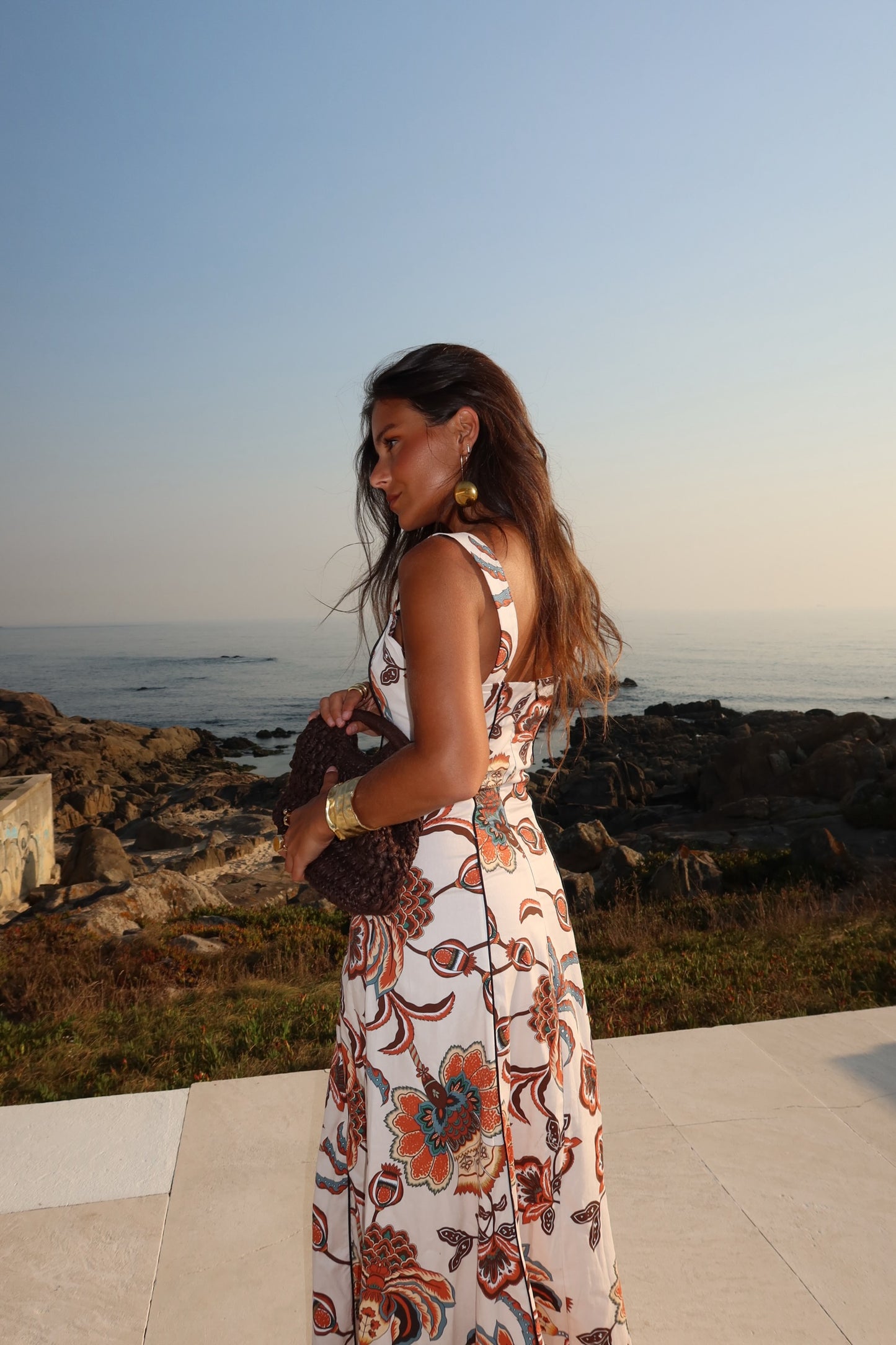 Dubai Dress in Orange