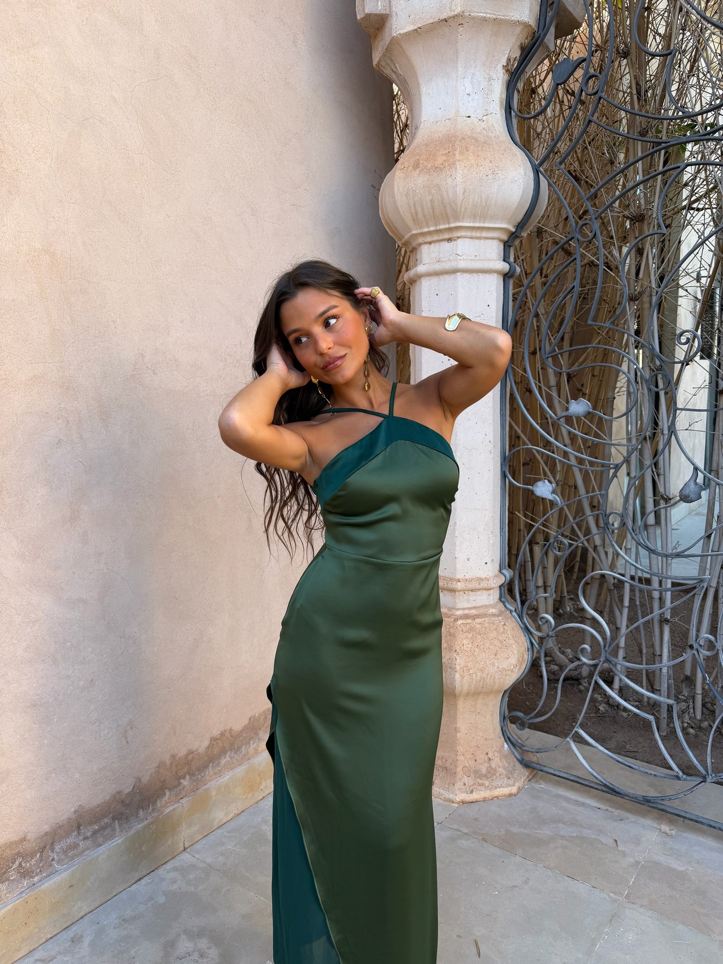 Oasis Dress in Green - Shipping/Envio 15/06 to 19/06