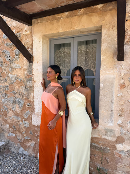 Joanna Dress In Orange