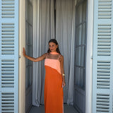 Joanna Dress In Orange - Shipping/Envio 17/07 to 24/07