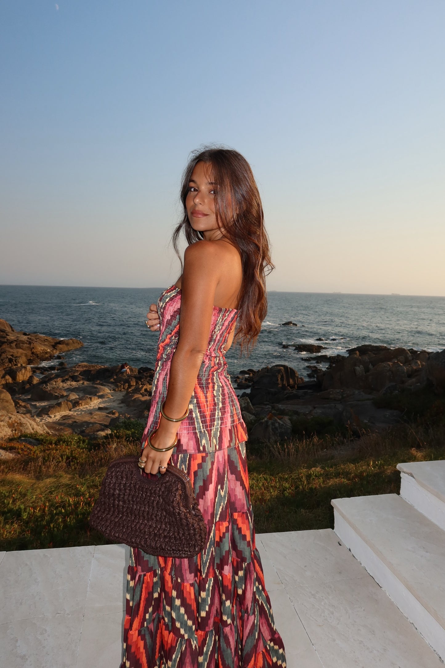 Zaya Dress in Pink