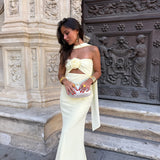 Pastel Yellow with Flower Dress - Shipping/Envio 06/07 to 10/07