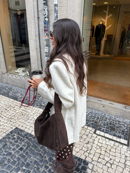 Wool Vienna Blazer in White