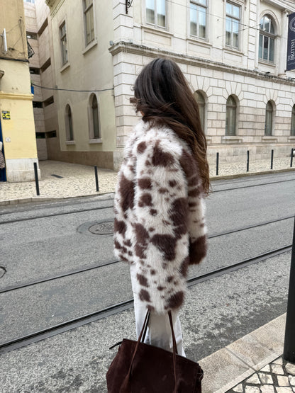 Cow Fur Jacket