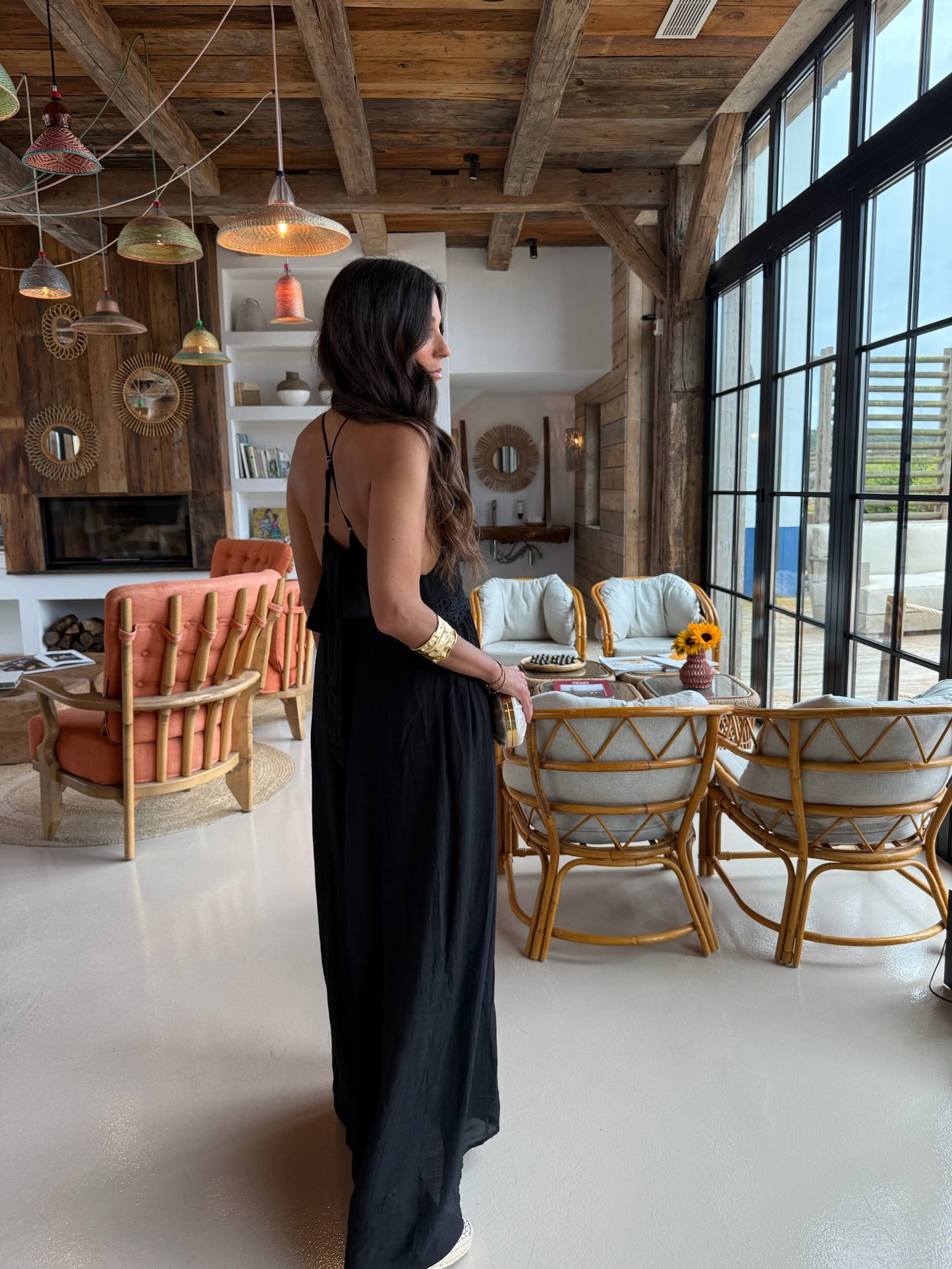 Zoe Dress in Black