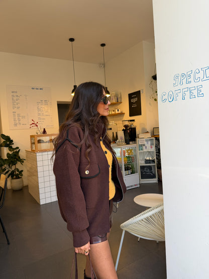 Louise Jacket in Brown