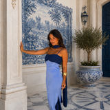 Zahara Dress in Blue - Shipping/Envio from 10/08 to 17/08