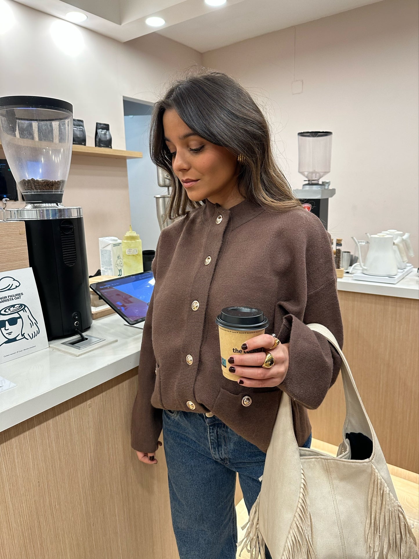 Brunette Cardigan