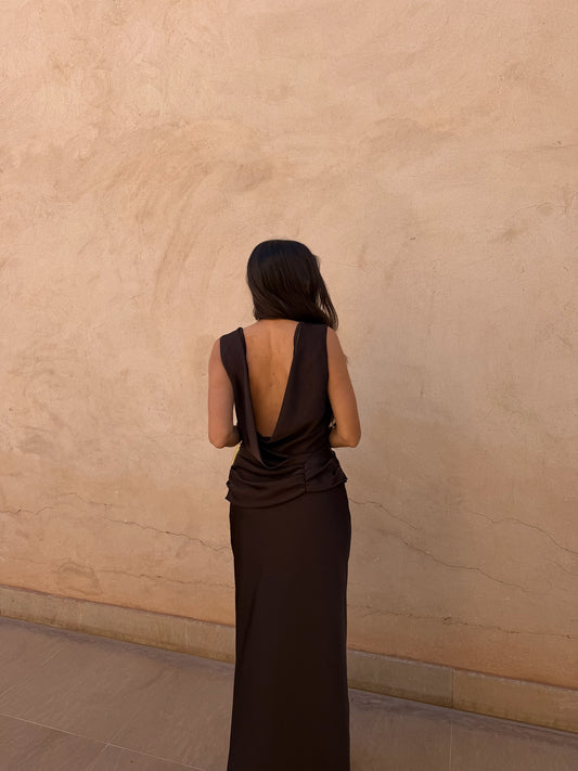 Medina Dress in Brown - 10/06 to 17/06