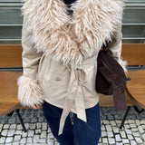 Clara Jacket in Beige