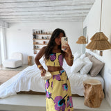 Conjunto de girasoles