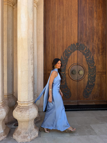Safira Dress in Sky Blue - Shipping/Envio 10/06 to 17/06