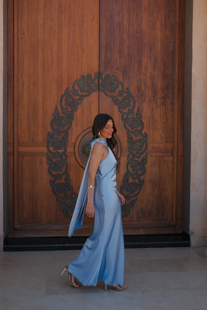 Safira Dress in Sky Blue - Shipping/Envio 10/06 to 17/06
