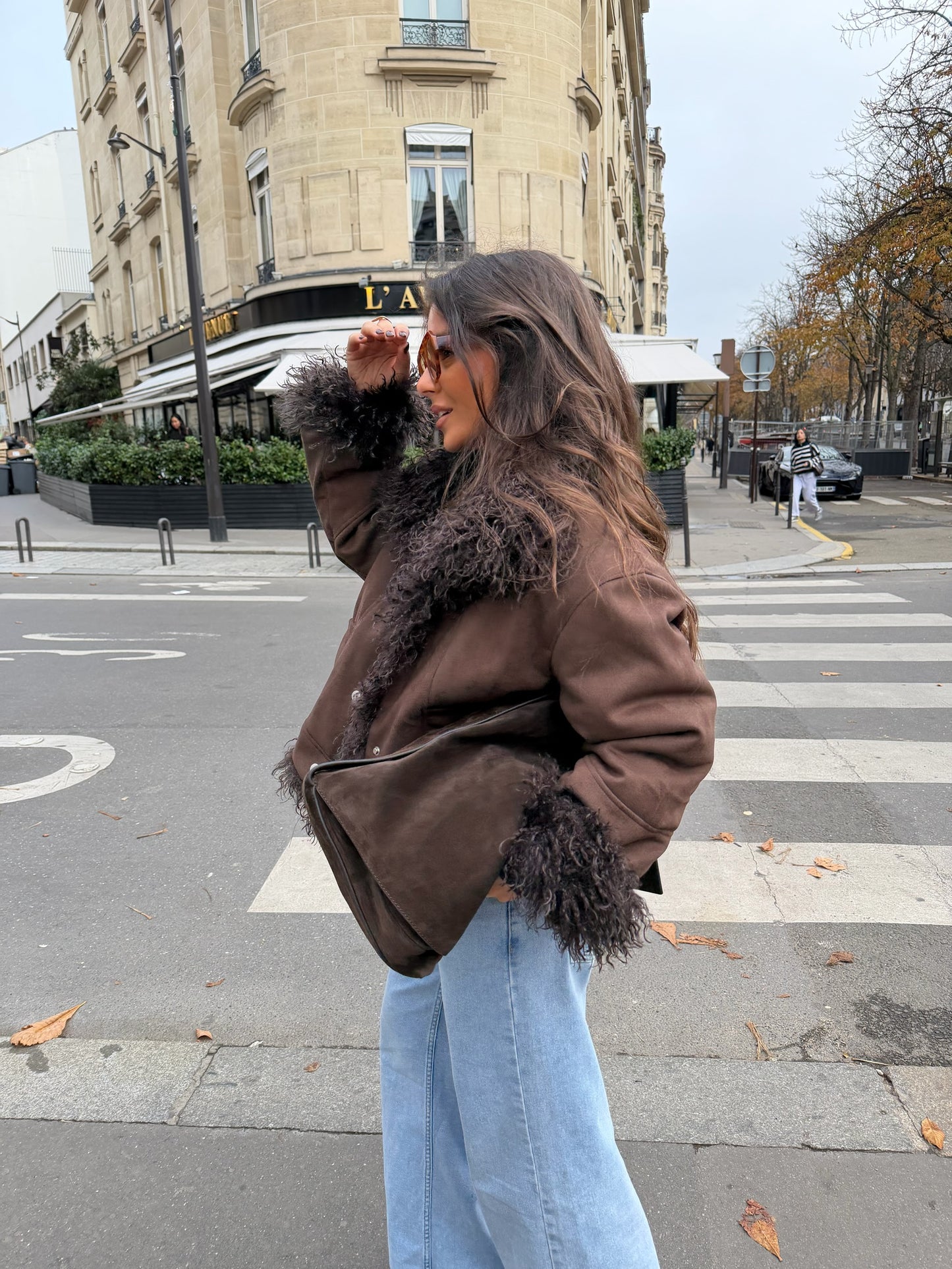 Reversible Curly Fur Jacket - Shipping 19/12