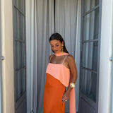 Joanna Dress In Orange - Shipping/Envio 17/07 to 24/07