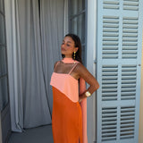 Joanna Dress In Orange - Shipping/Envio 17/07 to 24/07