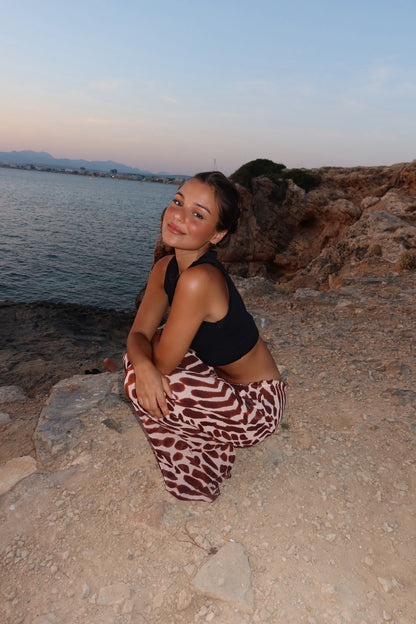Giraffe Print Pants
