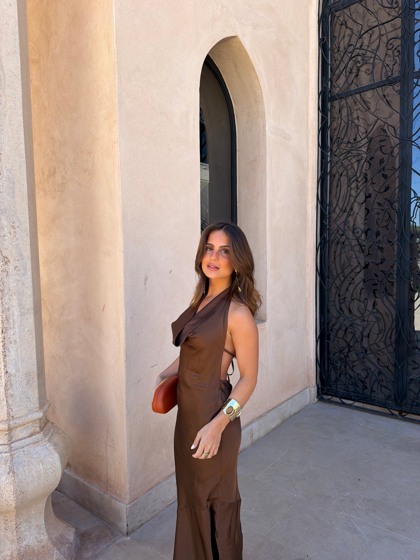 Alicante Dress Brown