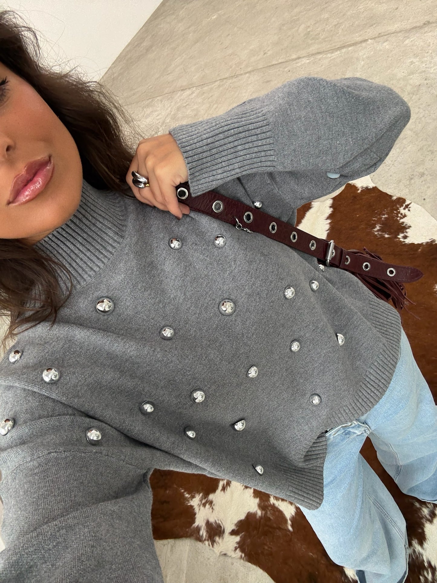 Austin Sweater in Grey