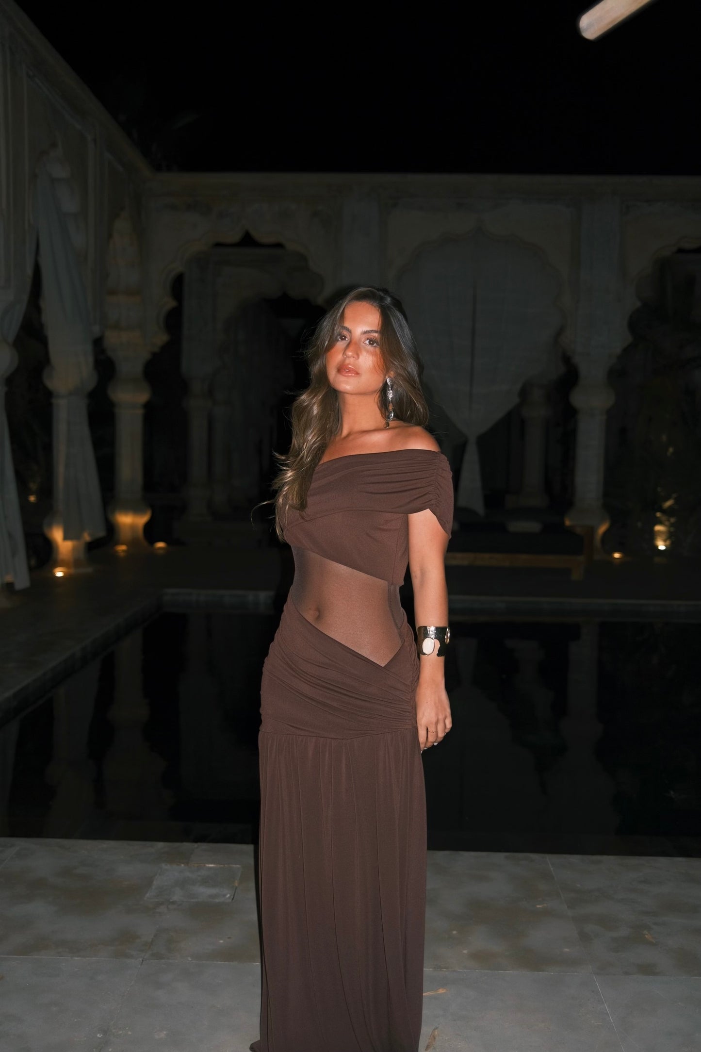 Dune Dress in Brown - Shipping/Envio 15/06 to 19/06
