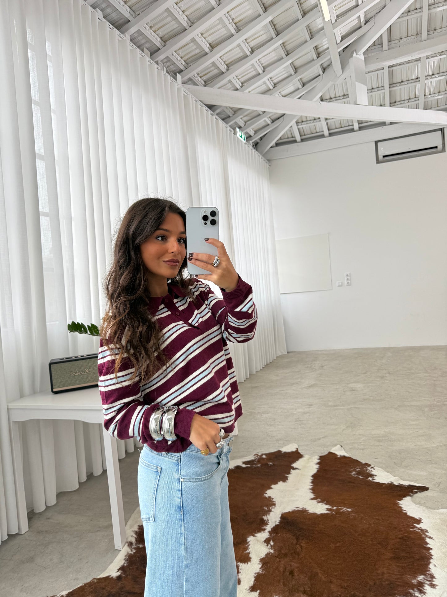 Milan Polo in Burgundy