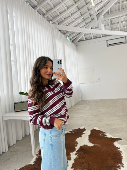 Milan Polo in Burgundy