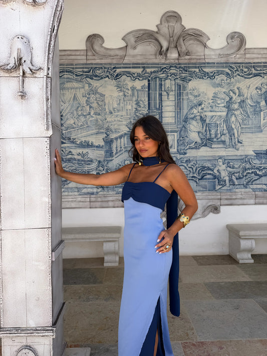 Zahara Dress in Blue - Shipping/Envio 19/06 to 26/06