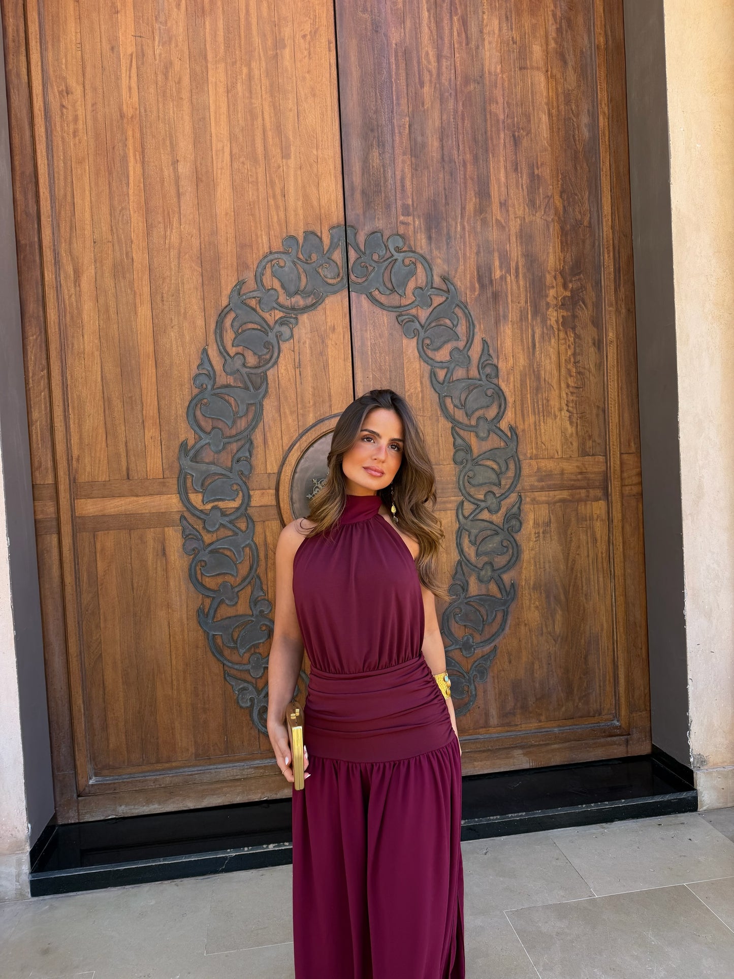 Paloma Dress in Burgundy - Shipping/Envio 22/06 to 26/06