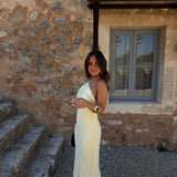 Riviera Dress in Light Yellow - SHIPPING/ENVIO FROM 12/08 to 19/08