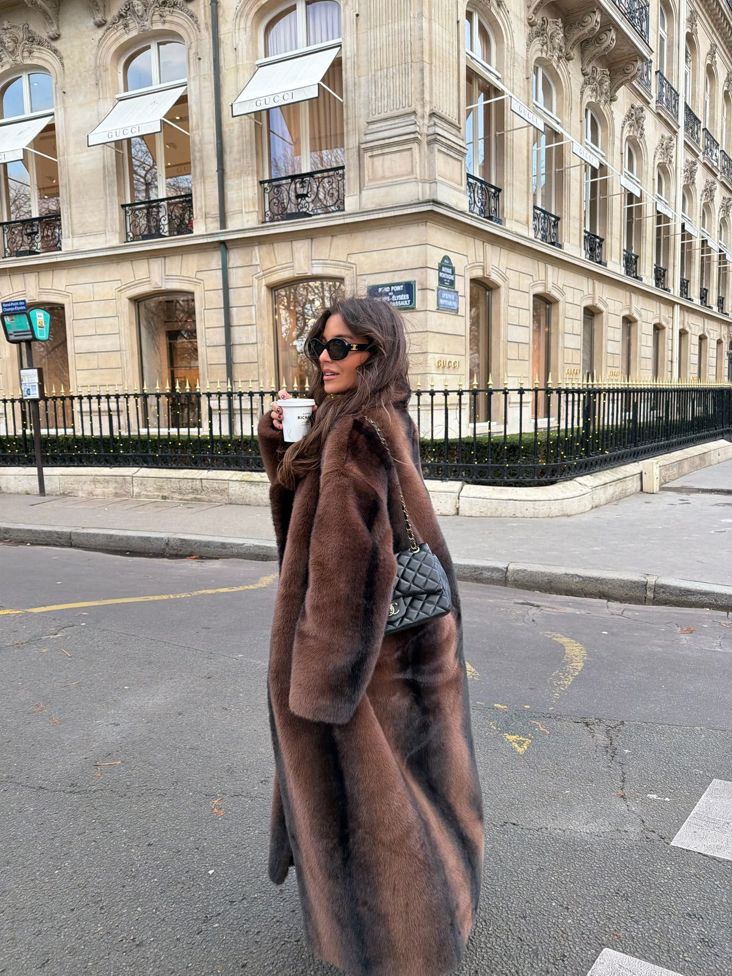 Amelie Long Fur Jacket - Shipping 01/12 to 05/12