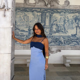 Zahara Dress in Blue - Shipping/Envio 15/07 to 22/07