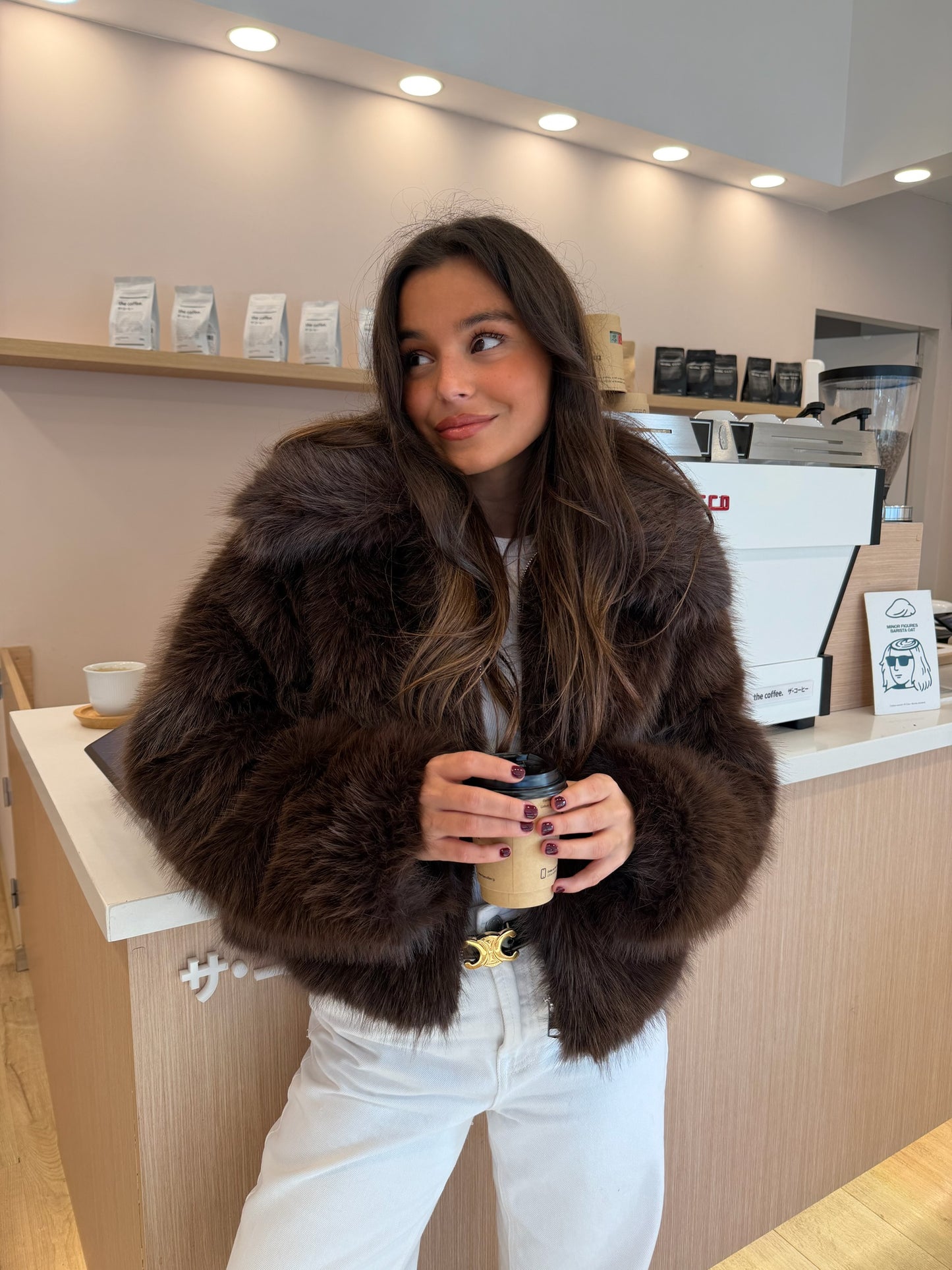 Cocoa Fur Jacket