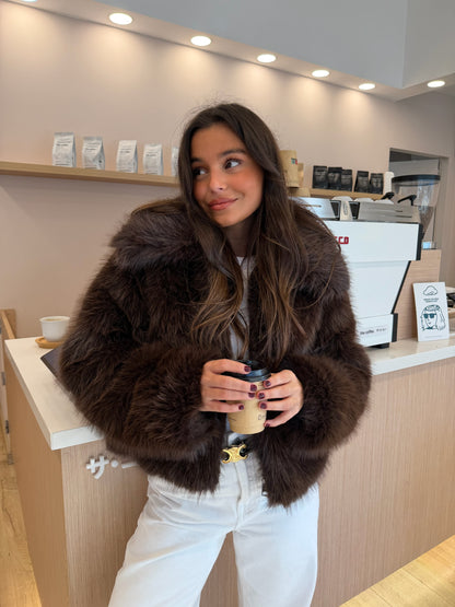 Cocoa Fur Jacket