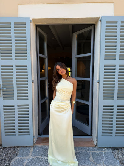 Amira Dress in Yellow