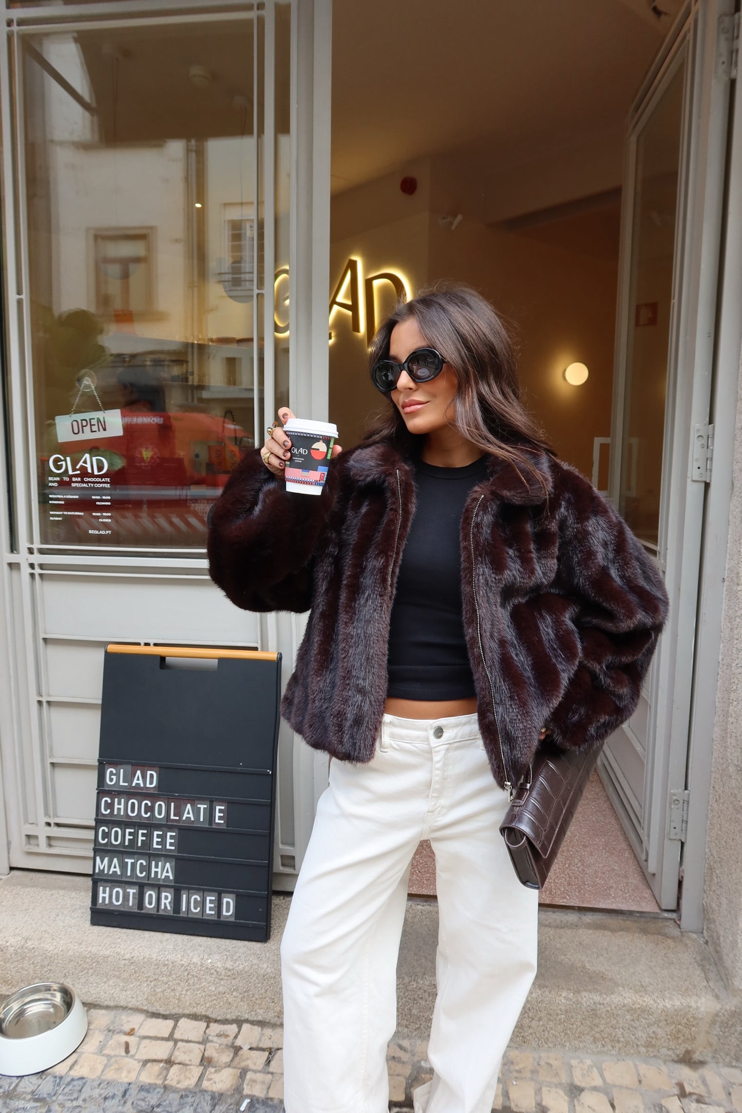 Copenhagen Coat in Dark Chocolate