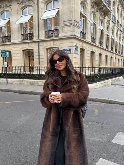 Amelie Long Fur Jacket - Shipping 01/12 to 05/12