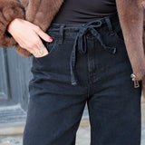 Straight Extra Dark Grey Jeans