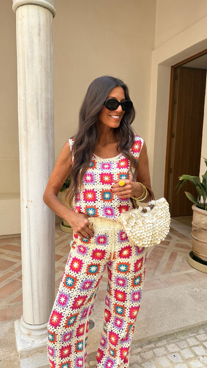 Colorful Crochet Set