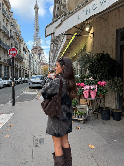 Minuit Knit Set with Skirt