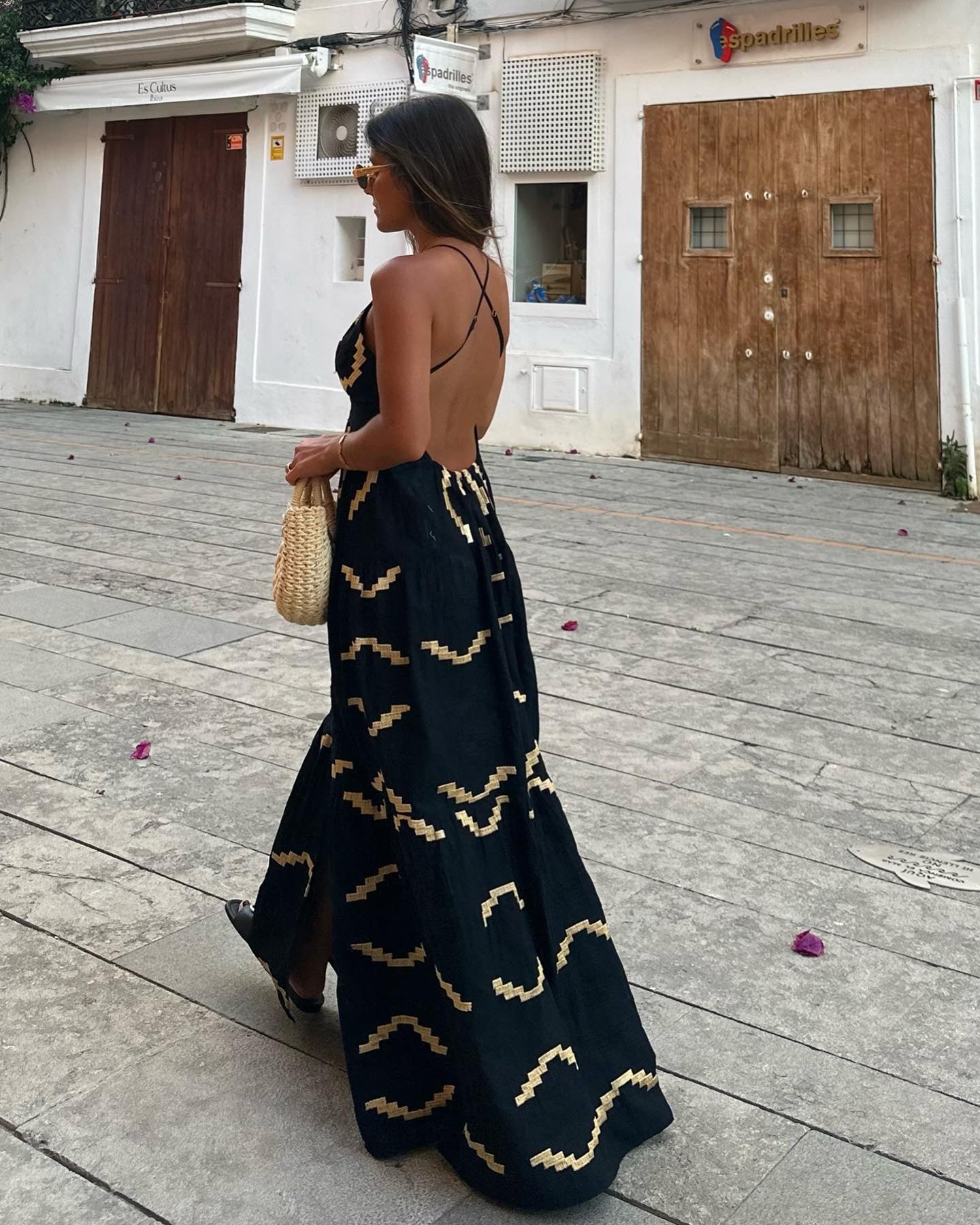 Vestido Zakynthos en negro