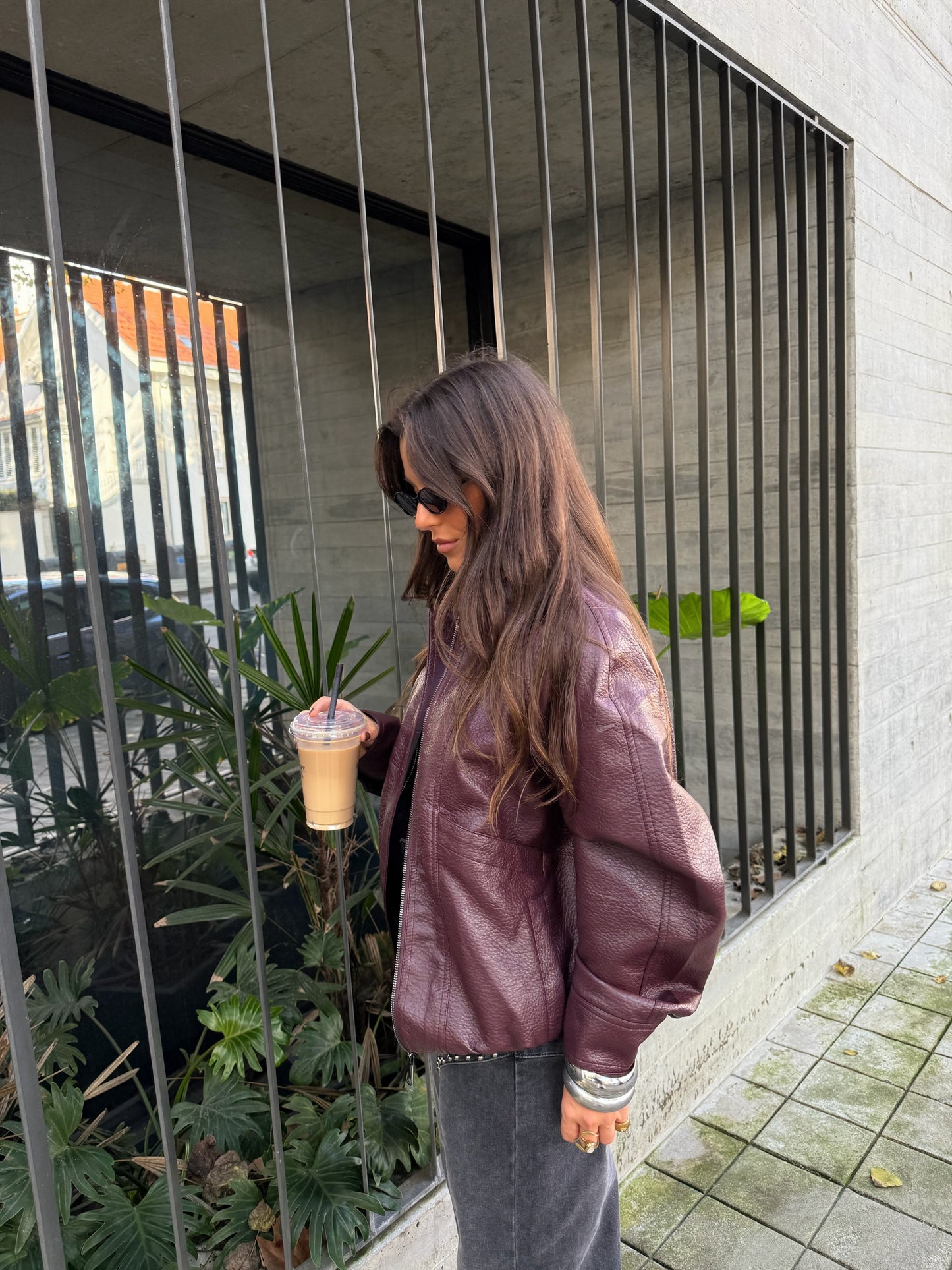 Oporto Jacket in Burgundy - Shipping 28/11 to 05/12