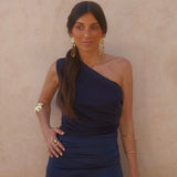 Amira Dress in Navy Blue - Shipping/Envio 06/07 to 10/07