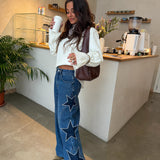 Star Denim Jeans in Dark Blue