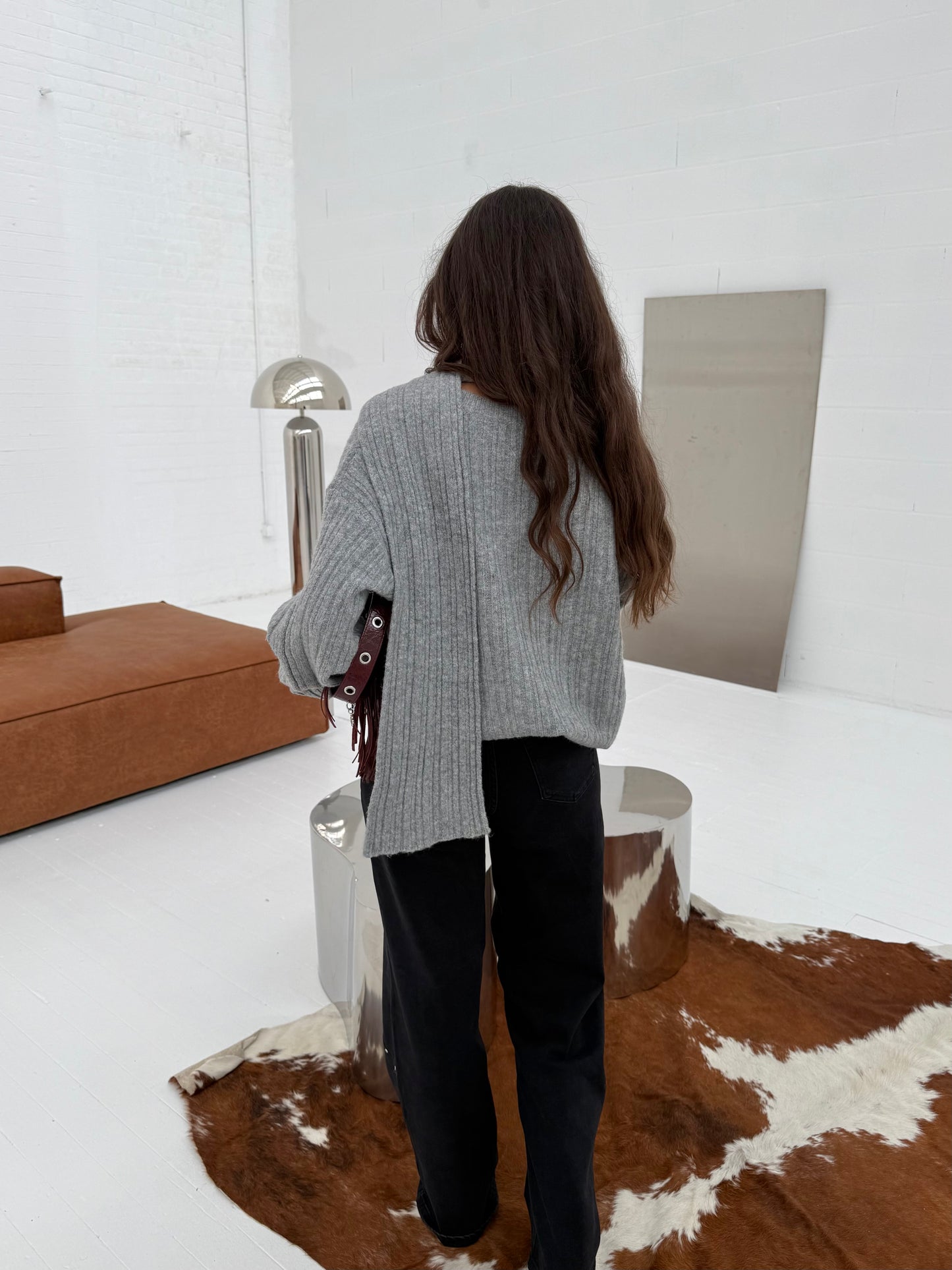 Black Studded Wide Pants - Shipping 01/12 to 05/12