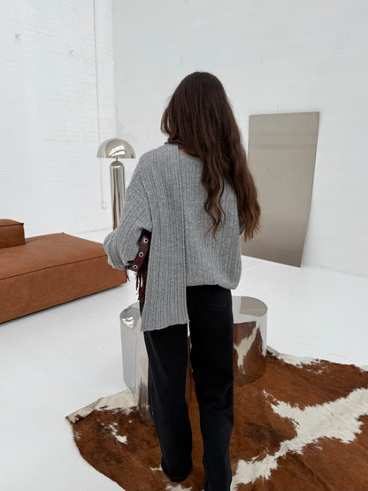 Black Studded Wide Pants - Shipping 01/12 to 05/12