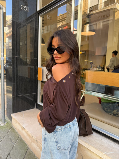 Ivy Brown Top