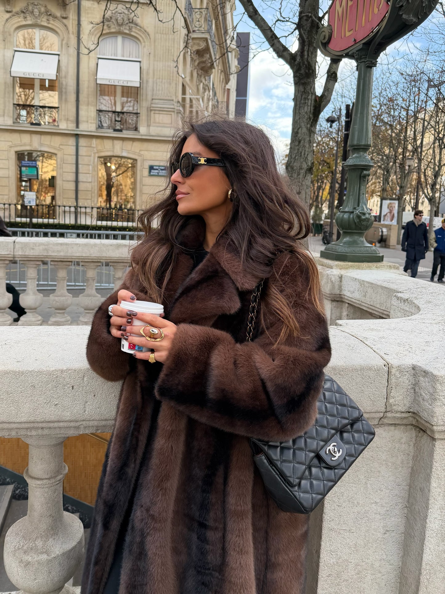 Amelie Long Fur Jacket - Shipping 01/12 to 05/12